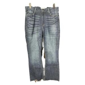 Morrison Denim Jeans Size 30 Raw Hem Dark Wash Denim